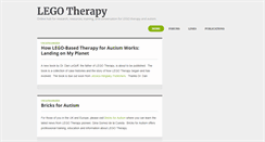 Desktop Screenshot of legotherapy.com